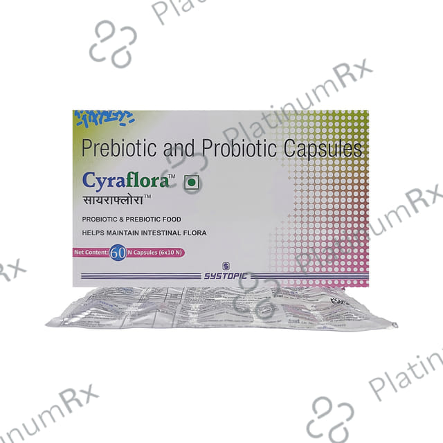 Cyraflora Capsule 10s