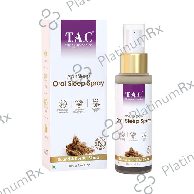 TAC The Ayurveda Co. Ayursleep Oral Sleep Spray