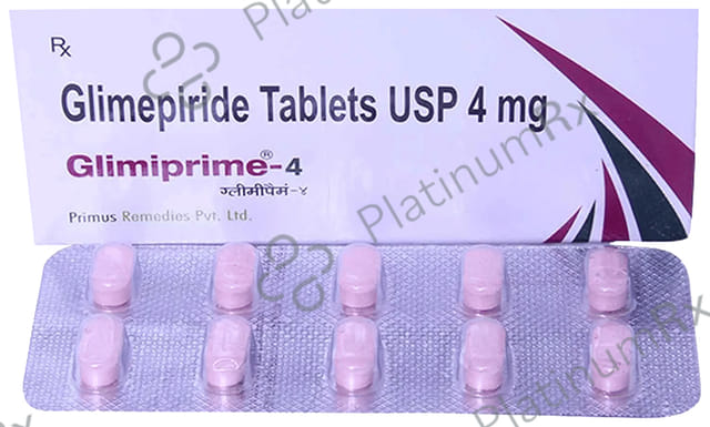 Glimiprime 4mg Tablet 10s