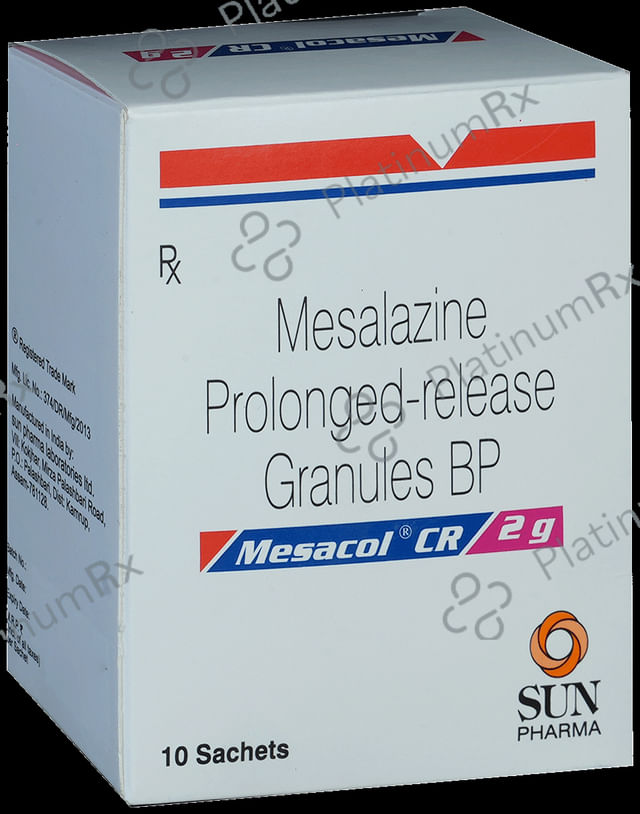 Mesacol CR 2gm Sachet 1s