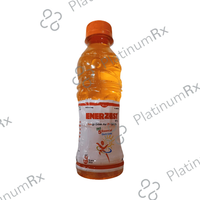 Enerzest RTD Energy Drink For Zestful Life Caffeine Free