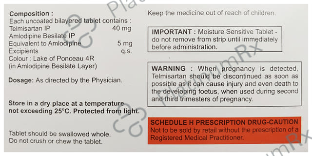 Seytel 5/40mg AM Tablet 10s