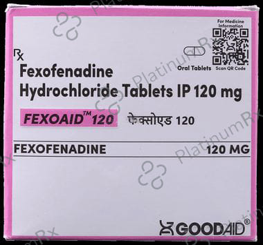 Fexoaid 120mg Tablet 10s