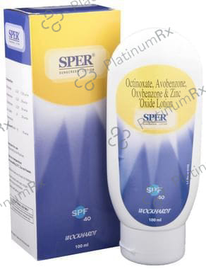 Sper Sunscreen SPF 40 Lotion 100ml