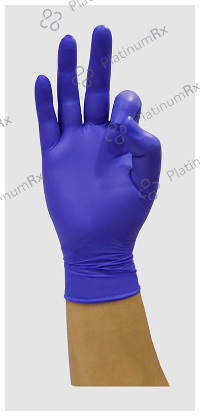 Nulife Triple Safety Powder Free Nitrile Medical Examination Gloves
