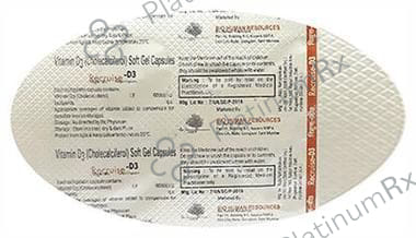 Recruise-D3 Soft Gelatin Capsule