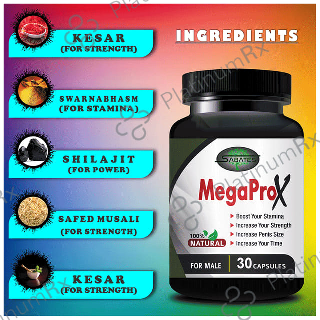 Sabates Mega Prox for Male Capsule