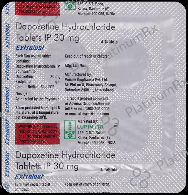 Extralast Tablet
