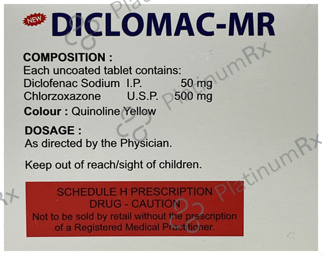 New Diclomac MR Tablet 10s