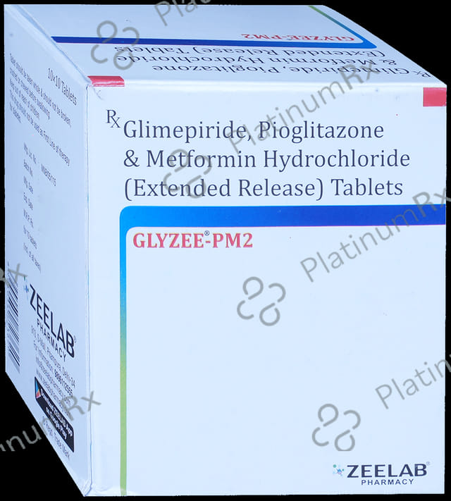 Glyzee PM2/500/15mg Tablet ER 10s