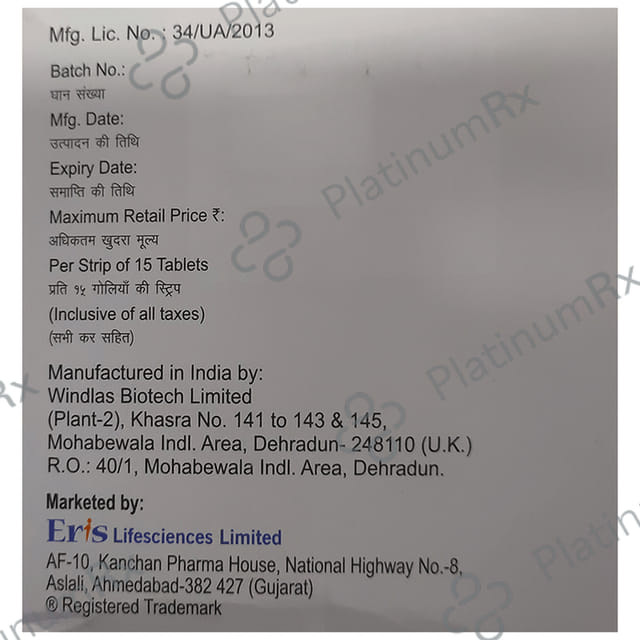 Glimisave M 1/850mg Tablet PR 15s