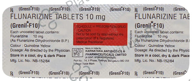 Grenil F 10mg Tablet 10s