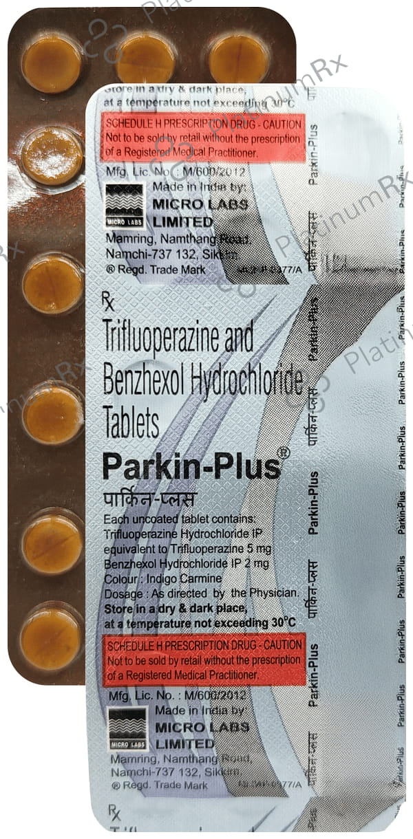 Parkin Plus 5/2mg Tablet 15s