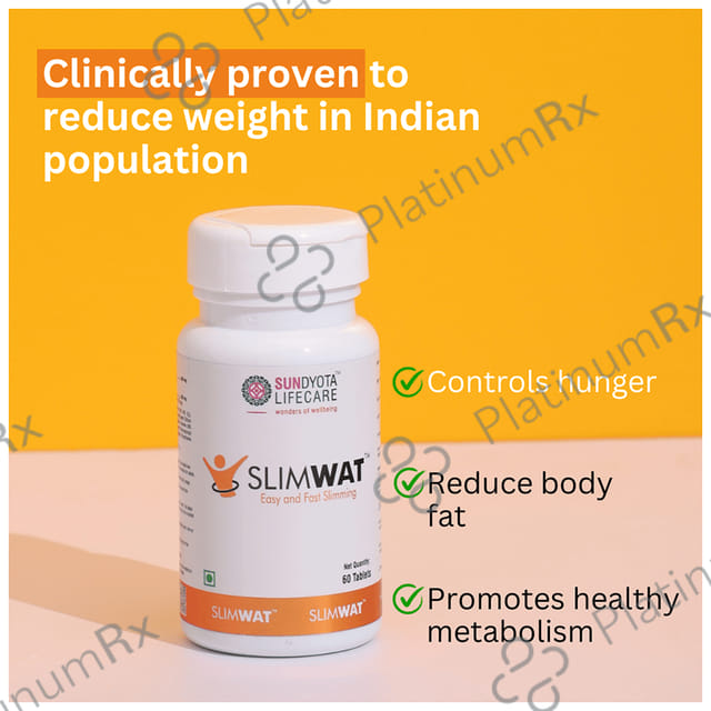 Sundyota Lifecare Slimwat Tablet for Weight Loss with Garcinia