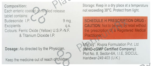 Budealfa 9mg Tablet CR