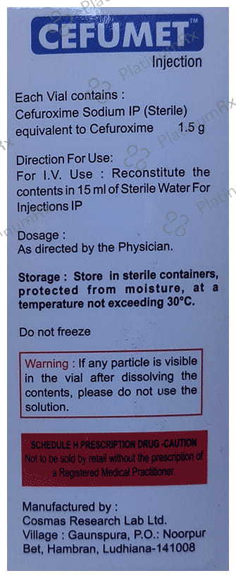 Cefumet Injection