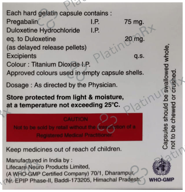 Matbaline D 75/20 Capsule DR