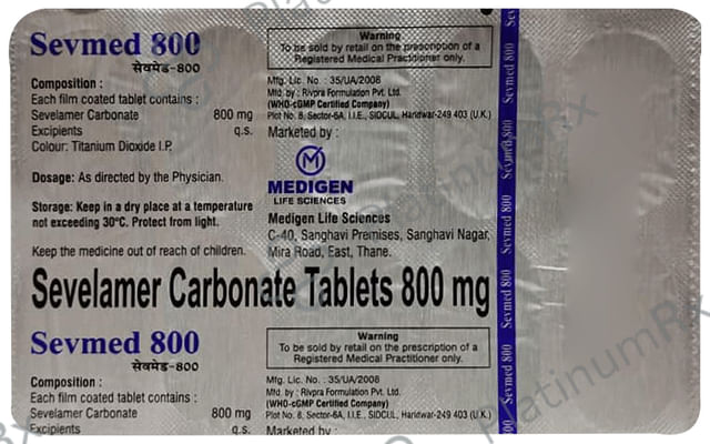 Sevmed 800 Tablet