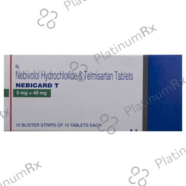 Nebicard T 5/40mg Tablet 10s