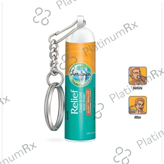 Amrutanjan Relief Cough & Cold Nasal Inhaler