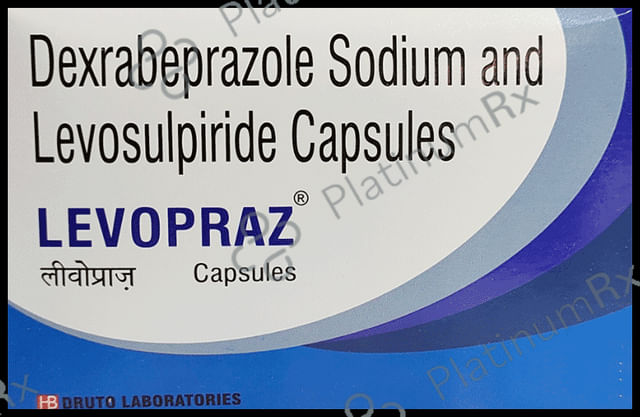 Levopraz 10mg/75mg Capsule