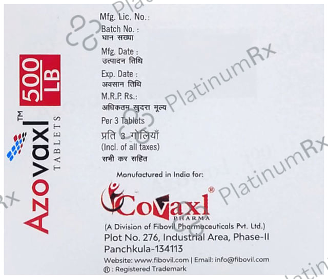 Azovaxl 500 LB Tablet