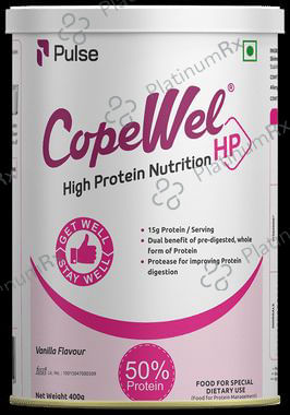 Pulse Copewel HP with Protease for Digestion Flavour Powder Vanilla 400gm