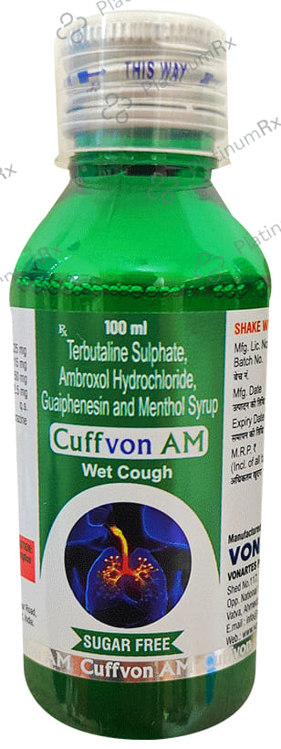 Cuffvon AM Syrup Sugar Free