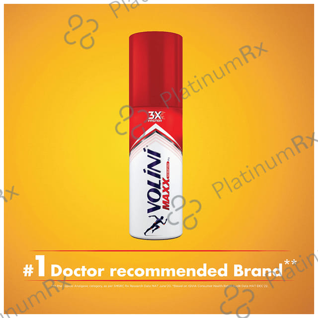 Volini Maxx for instant relief from severe pain Spray 25gm