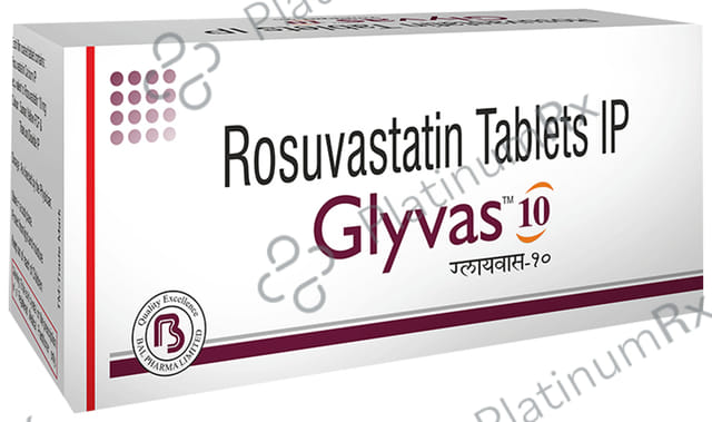 Glyvas 10mg Tablet 10s