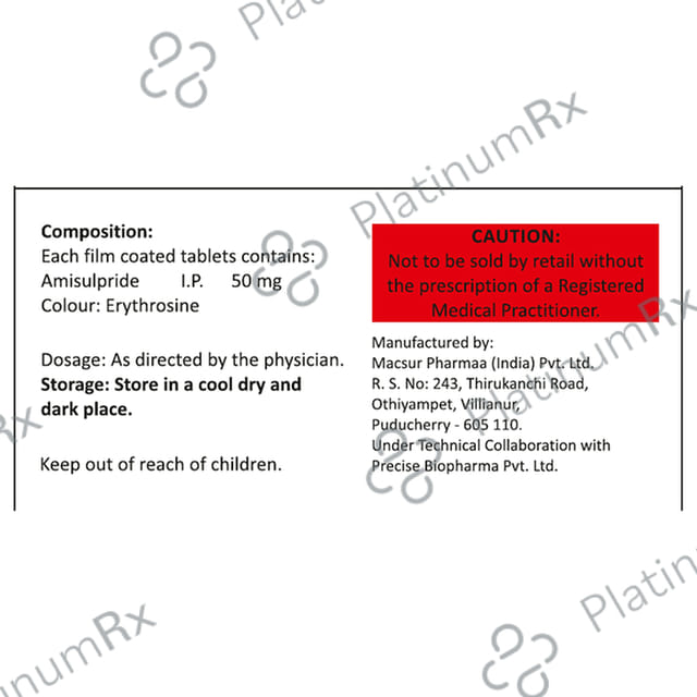 Synapride 50mg Tablet