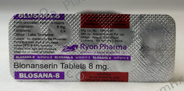 Blosana 8mg Tablet 10s