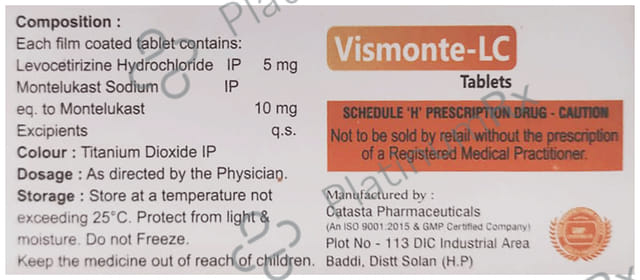 Vismonte LC 5/10mg Tablet 10s