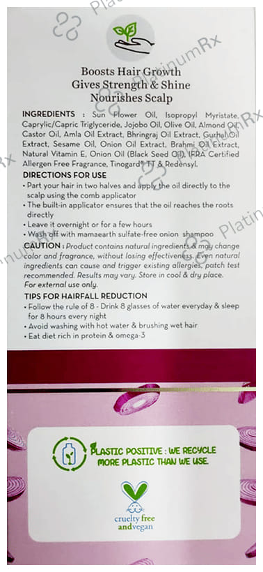 Mamaearth Onion Hair Oil 150ml