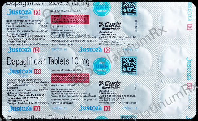 Justoza 10mg Tablet 15s