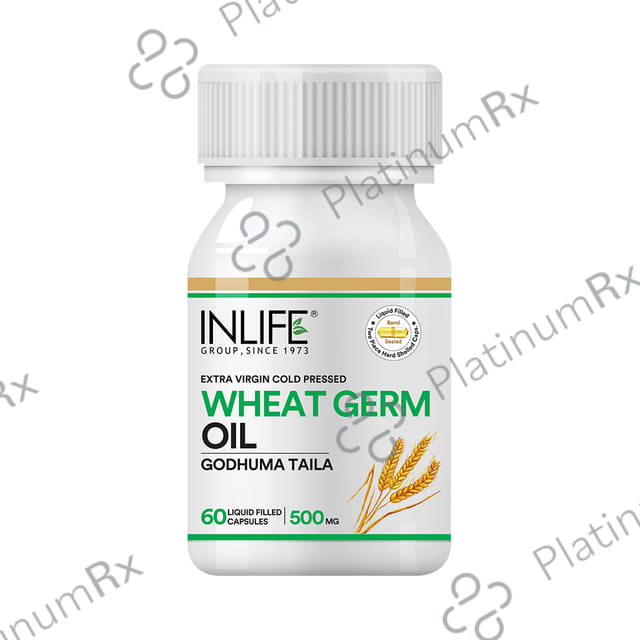 Inlife Wheat Germ Oil 500mg Capsule