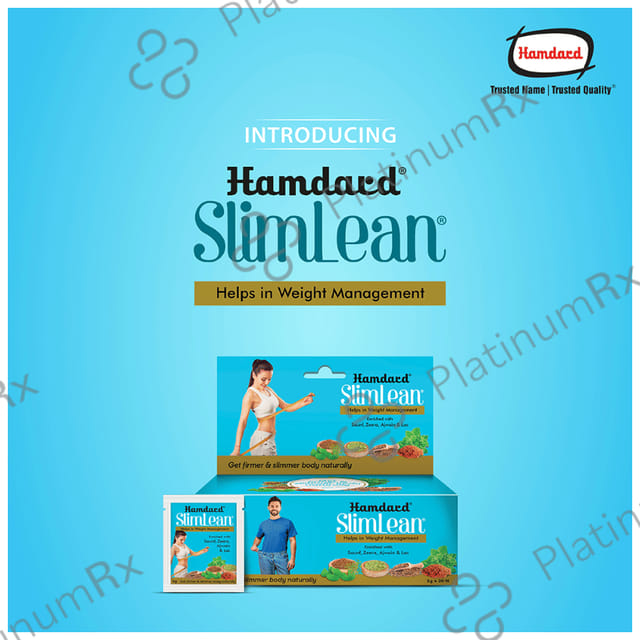 Hamdard Slimlean Sachet (5gm Each) Helps in Weight Management