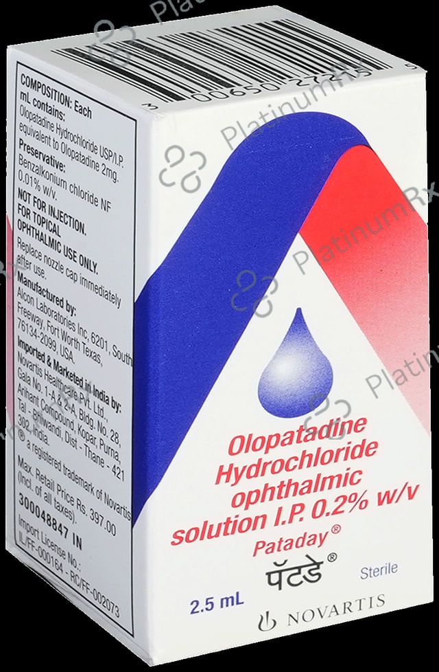Pataday 0.2% Ophthalmic Solution 2.5ml