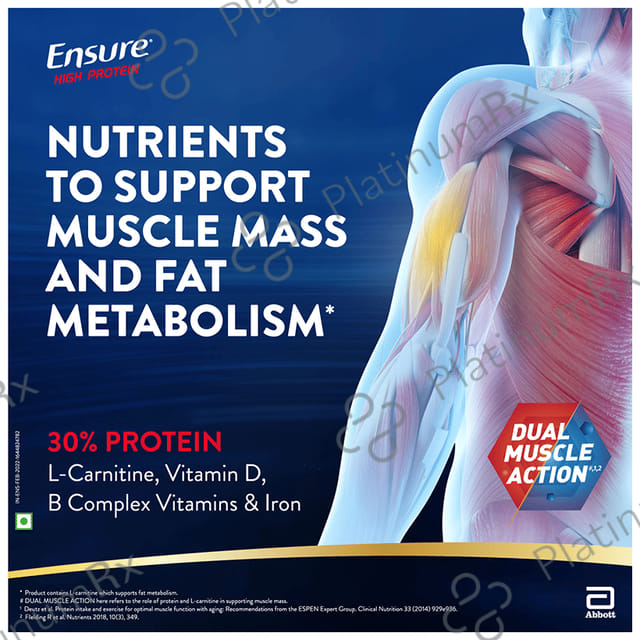 Ensure High Protein Powder Chocolate Flavour 400gm