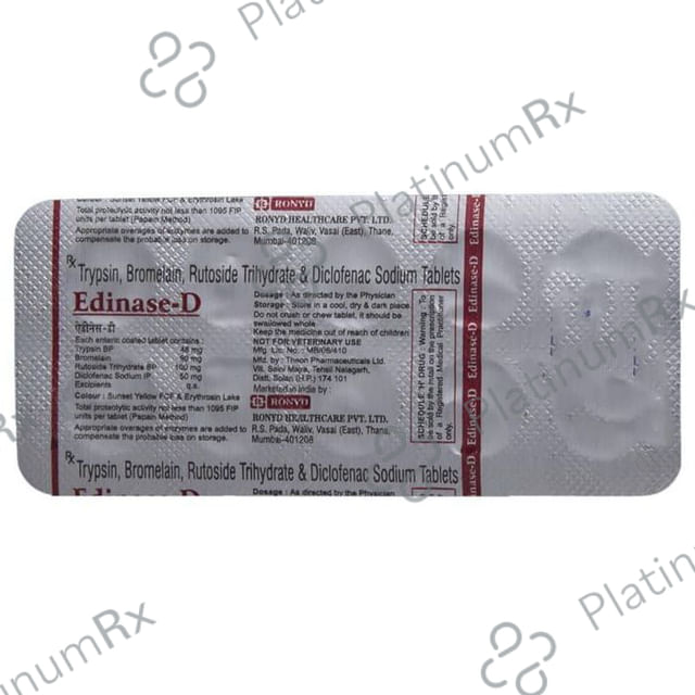 Edinase D Tablet 10s