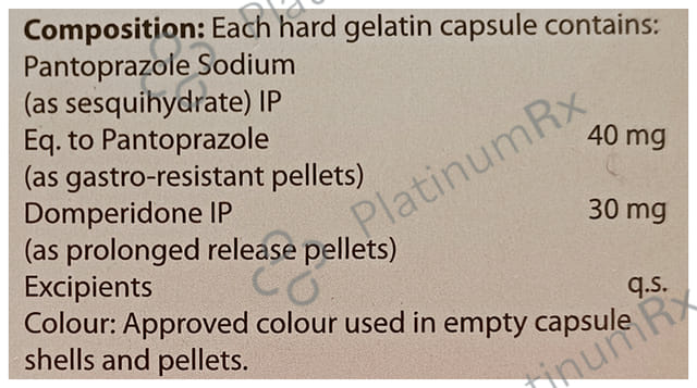 H Nil D 30/40mg Capsule PR 10s