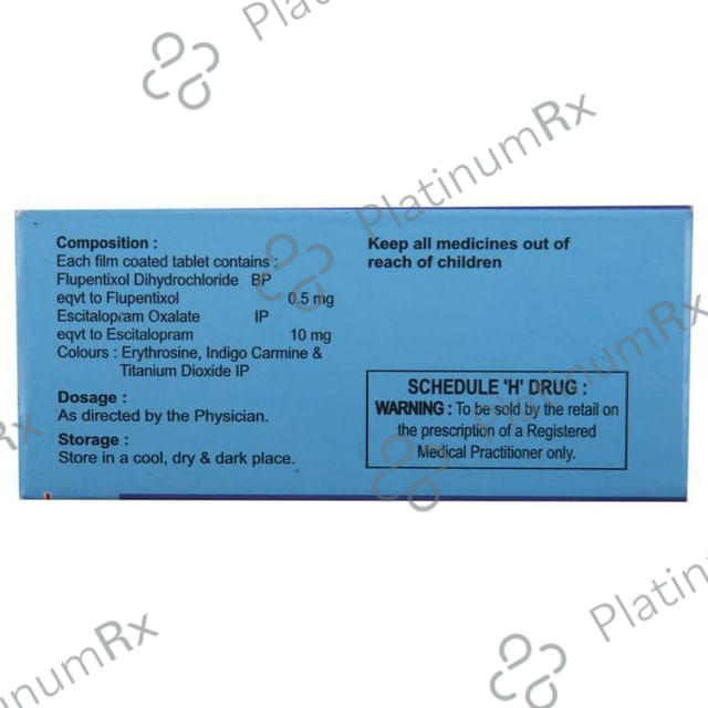 Anxifree 10/0.5mg Tablet 10s