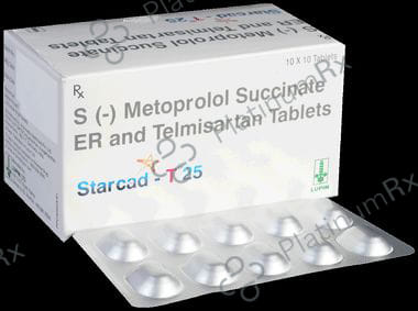 Starcad T ER 25/40mg Tablet 10s