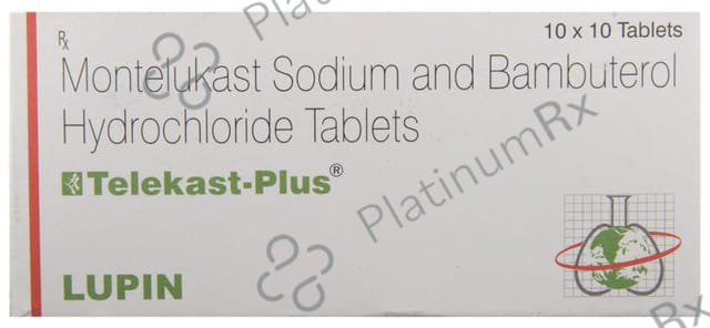Telekast Plus 10/10mg Tablet 10s