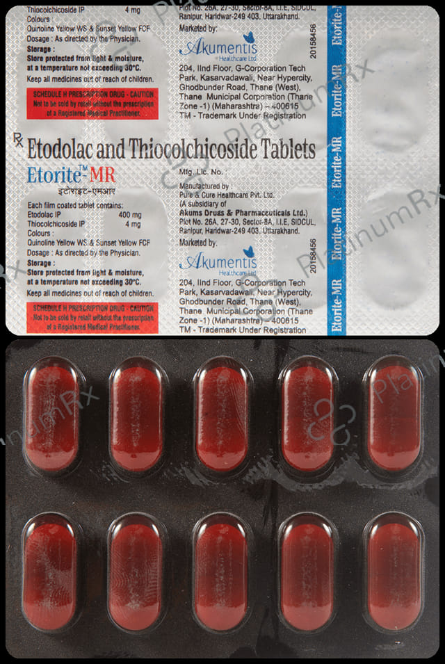 Etorite MR 400mg/4mg Tablet 10s