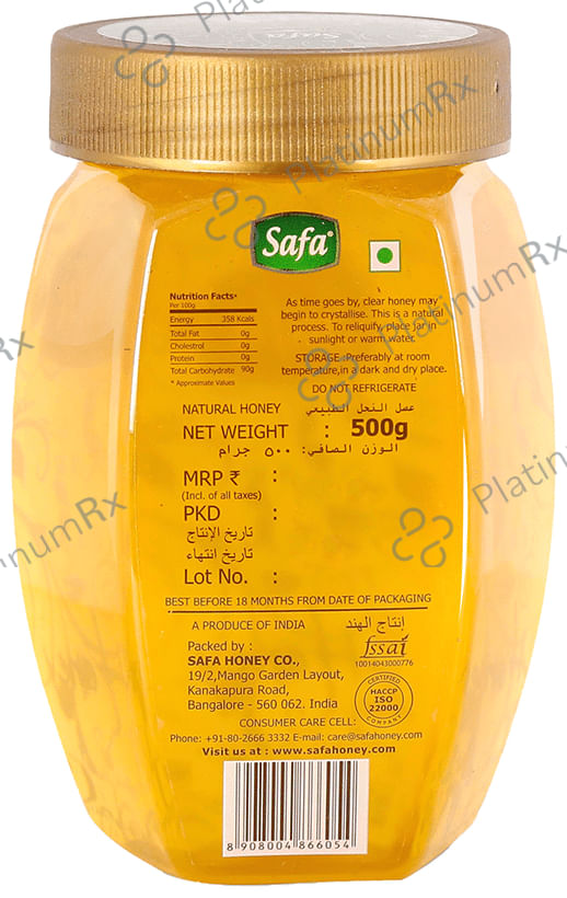 Safa Raw Acacia Honey