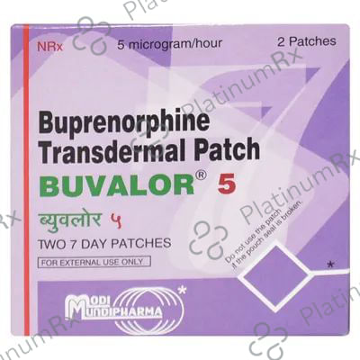 Buvalor 5mg Transdermal Patch 2s