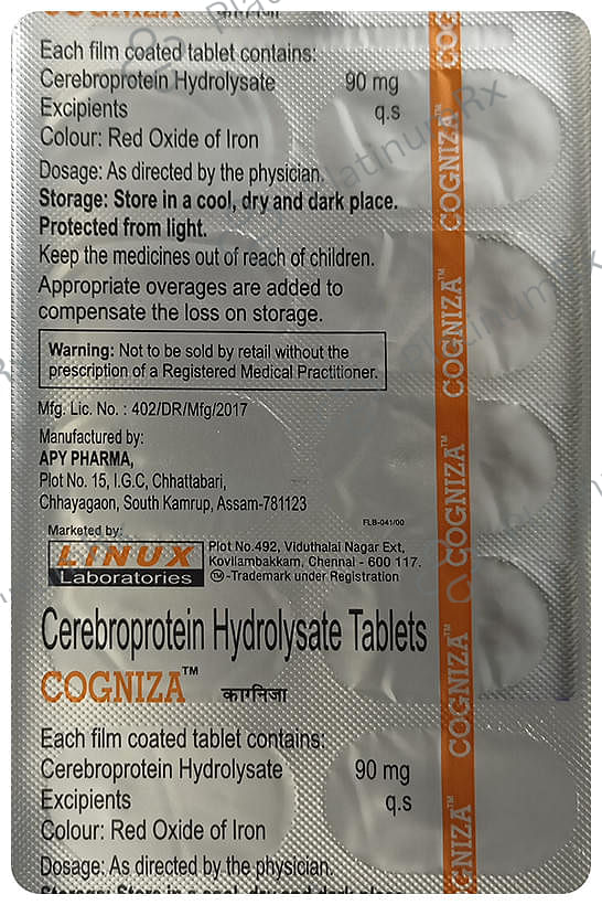 Cogniza 90mg Tablet 10s