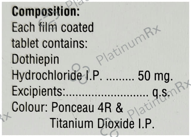 Dozep 50mg Tablet 10s