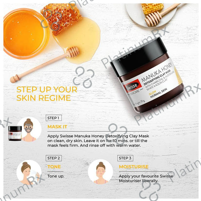 Swisse Skincare Manuka Honey Detoxifying Clay Mask